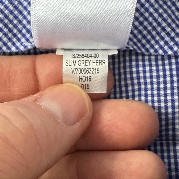 Banana Republic Men's Slim Fit Herringbone Cotton Casual Dress Pant Gray‎ 32x30 - Picture 8 of 13